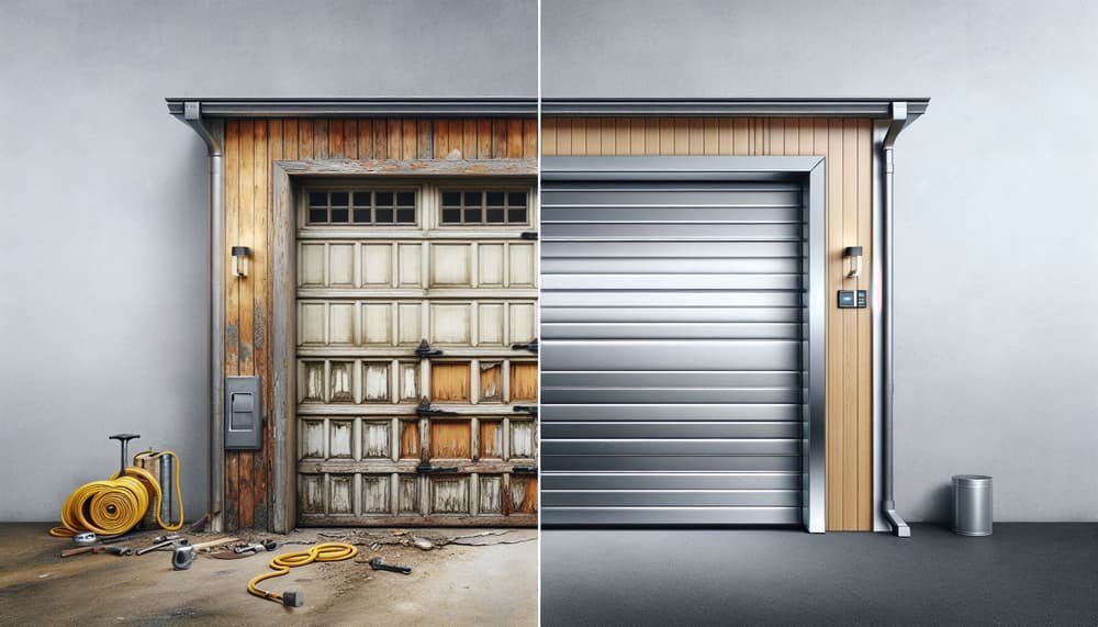 Garage door work in Wilson Square
