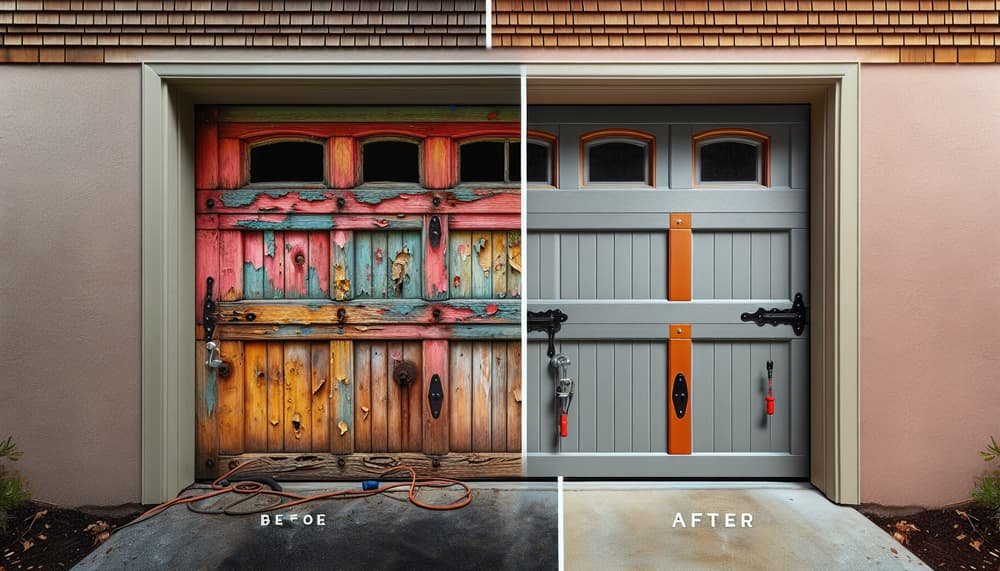 Garage door work in Arlington