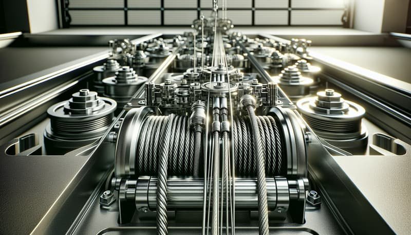 Garage Door Cable Repair in Dedham