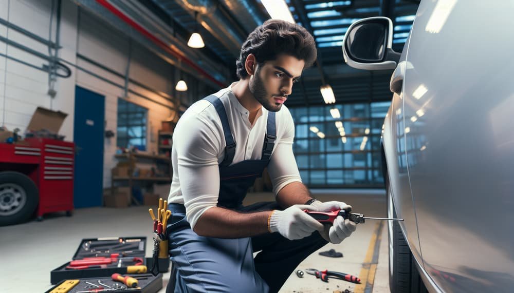 Garage door work in Needham