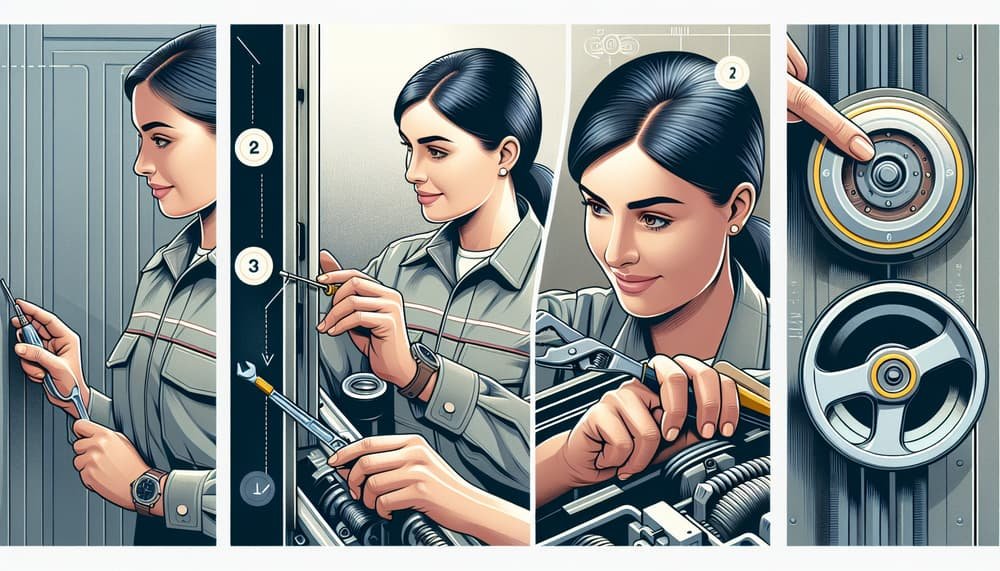 Garage door work in Arlington