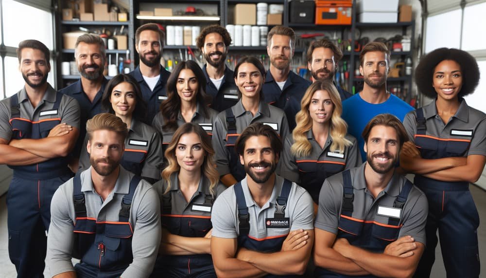 Professional garage door team in Arlington