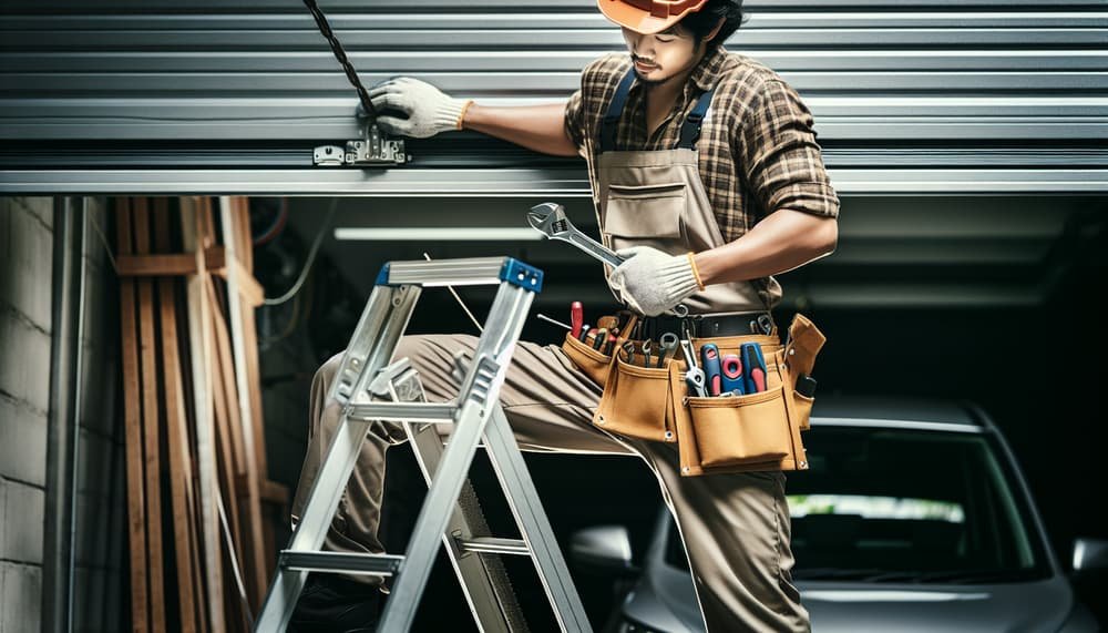 Garage door work in Billerica
