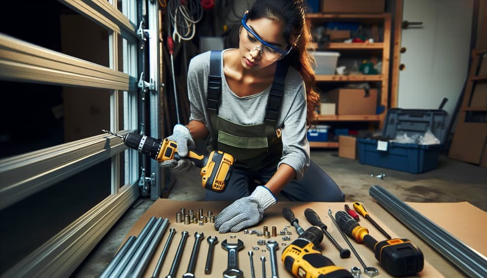 Garage door work in Arlington