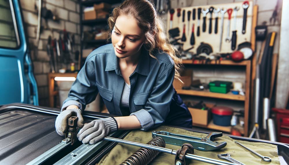 Garage door work in Islington
