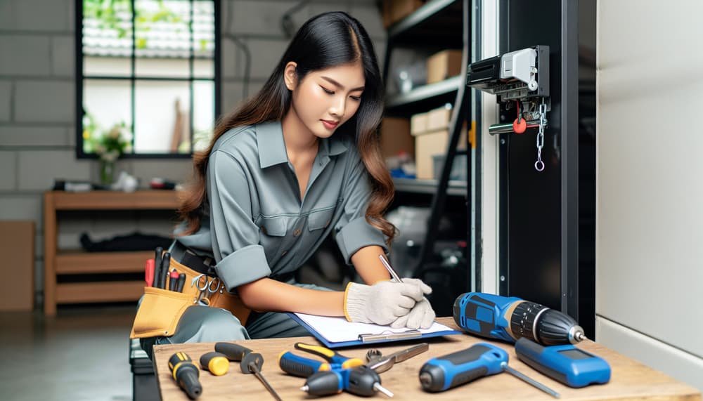 Garage door work in Wilson Square